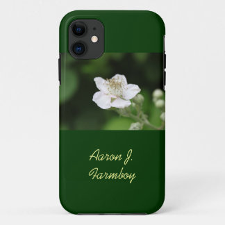 Summer raspberry flower green iPhone 5 case. 11 Case