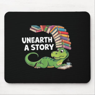 Summer Reading 2026 Unearth a Story Theme Dinosaur Mouse Pad
