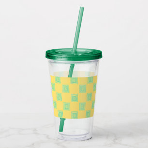 Summer-Ready Acrylic Tumbler – 16 oz