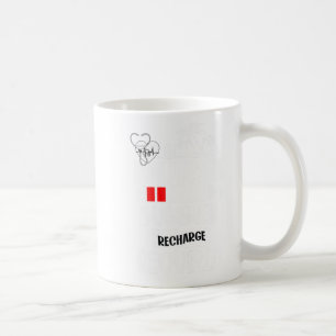 Summer Recharge Required Funny School Nurse Summer Coffee Mug