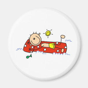 Summer Relaxation  Magnet