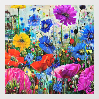 Summer rest window cling