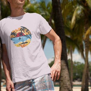Summer Retro Design Style T-Shirt