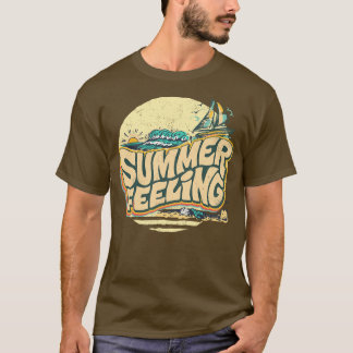Summer Retro Vintage Art 1 T-Shirt