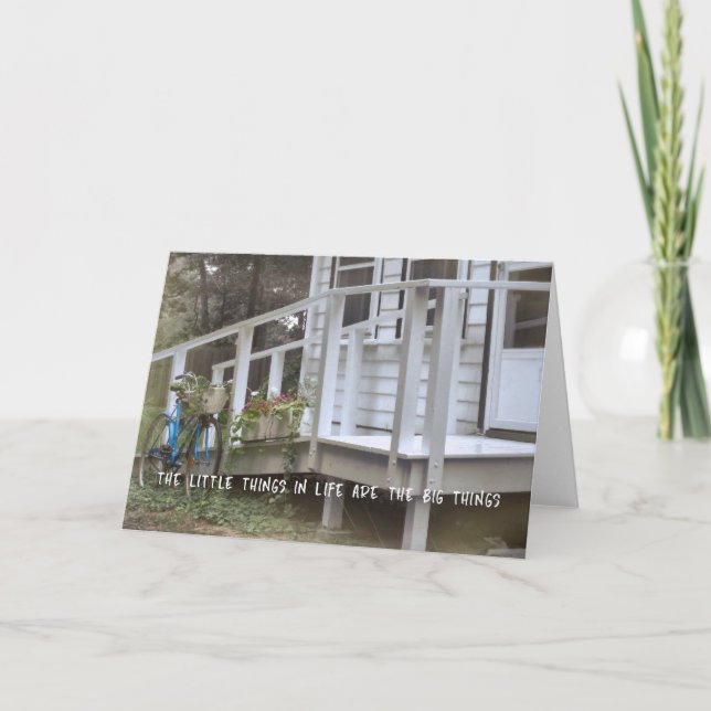 SUMMER RIDE Greeting Card (Front)