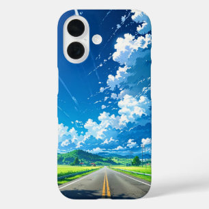 Summer Road Trip Adventure iPhone 16 Case