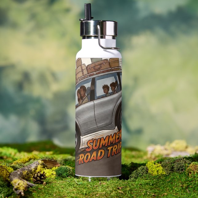 Summer Road Trippin’ Water Bottle (Outdoor)