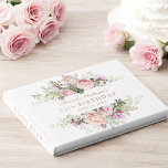 Summer Rose Garden Pink Floral 80th Birthday Guest Book<br><div class="desc">A beautifully feminine Guest Book design to celebrate an 80th birthday (or any age) in lovely style. Feminine pink roses, mixed flowers and greenery surround your text in an elegant floral frame. All of the text may be personalized for your party, including the guest of honour's age. Real gold foil...</div>