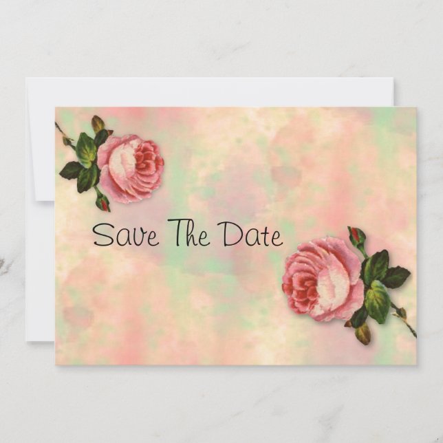 Summer Rose Save The Date (Front)