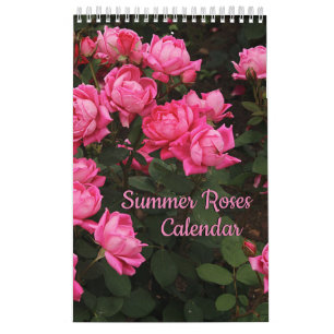 Summer Roses Calendar