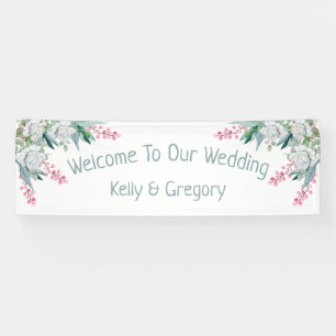 Summer Sage Wedding Banner