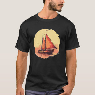Summer Sailboat Vacation Boat Owner T-Shirt