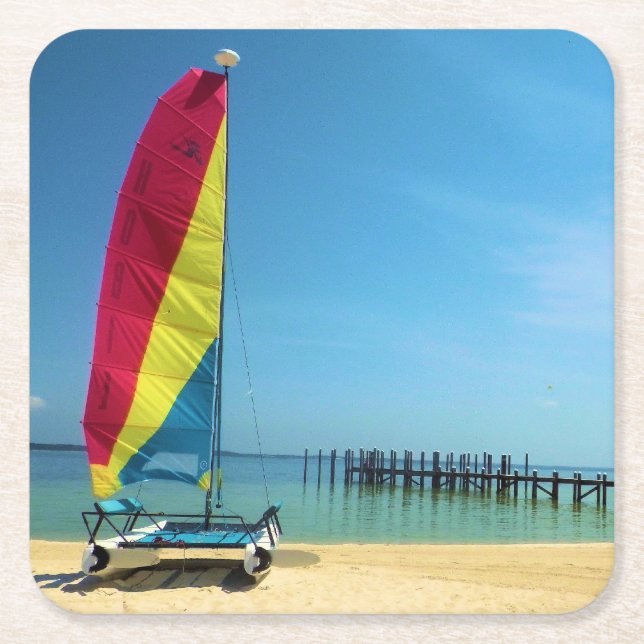 Summer Sailing - Coaster (Front)