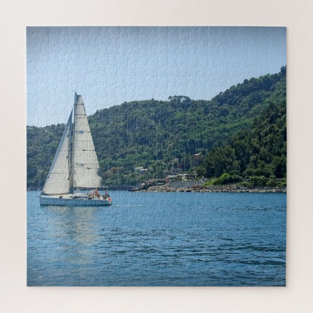 Summer Sailing Holiday - 20x20 - 676 pcs Jigsaw Puzzle (Vertical)