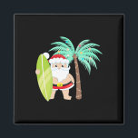 Summer Santa Christmas In July 1  Magnet<br><div class="desc">Summer Santa Christmas In July 1</div>