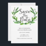 Summer save the date. Garden wedding announcement<br><div class="desc">Matching items - https://goo.gl/1CC8cg ♥ You can change colour or size of font: click on the button "Customize" ♥ Contact me,  please,  if you need additional items.</div>