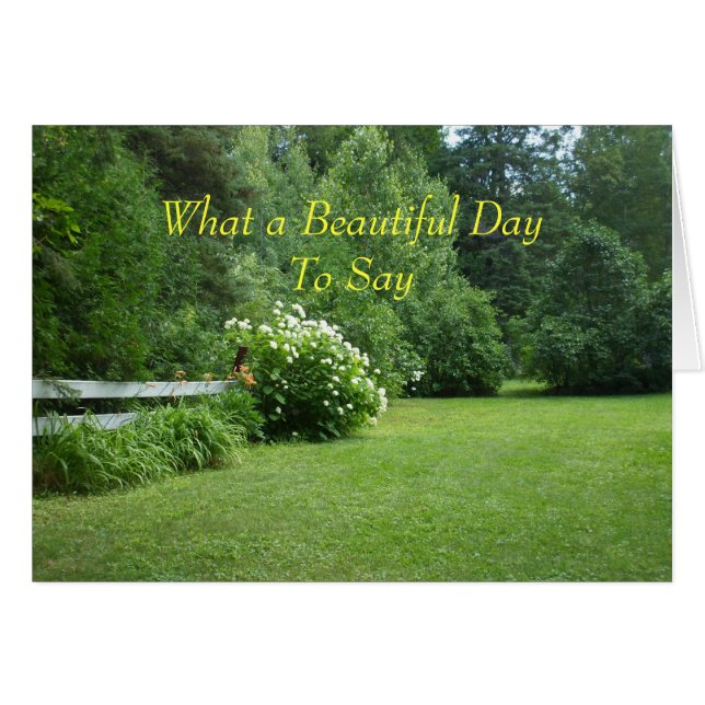 Summer Scene (Front Horizontal)