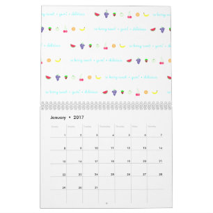 Summer Scents Calendar