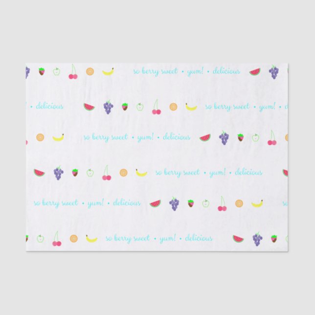 Summer Scents Tissue Paper (Front)