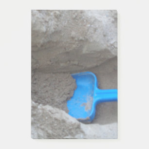 Summer Sea Sand Beach, Shovel Scoop Post-it® Notes