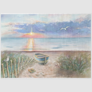 Summer Seascape Tissue Paper