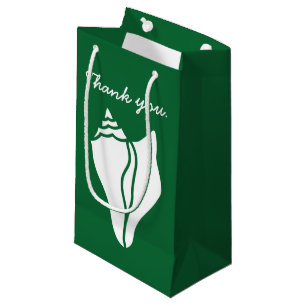 Summer Seashells in Green Gift Bag