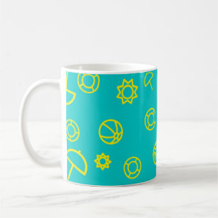 Summer Season Collage Coffee Mug
