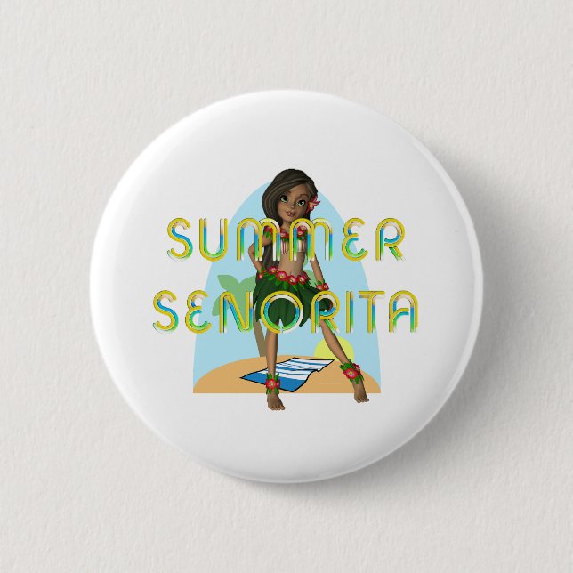 Summer Senorita Buttons (Front)