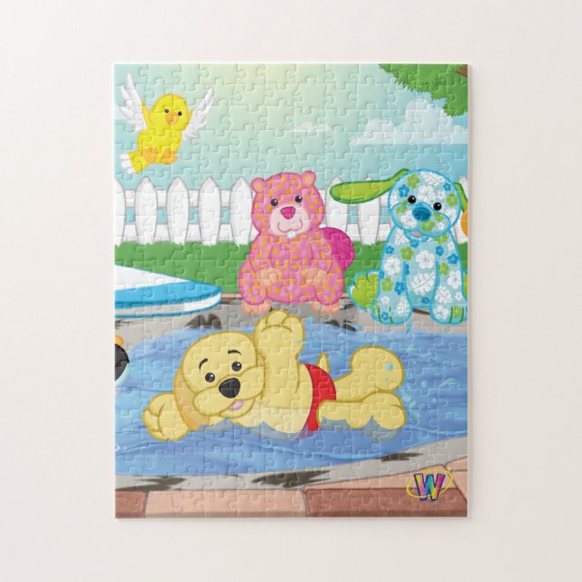 Summer Sensation Pool Jigsaw Puzzle (Vertical)