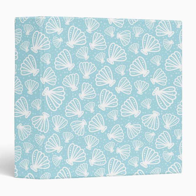 Summer Shell Pattern Binder (Front/Spine)
