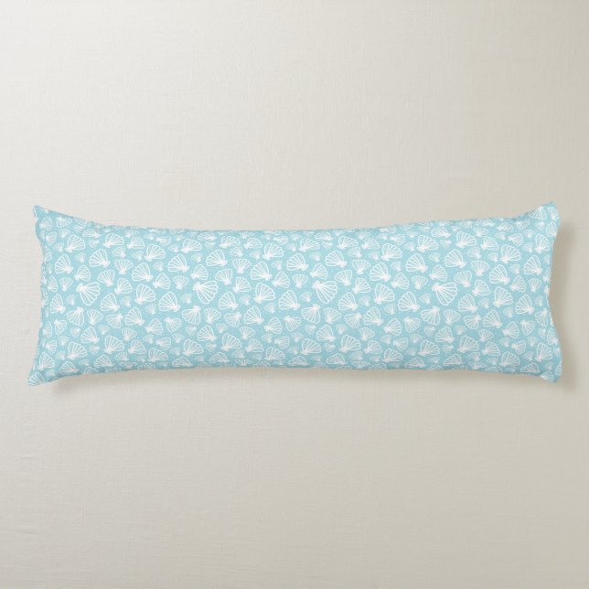 Summer Shell Pattern Body Pillow (Front)