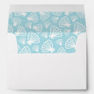 Summer Shell Pattern Envelope