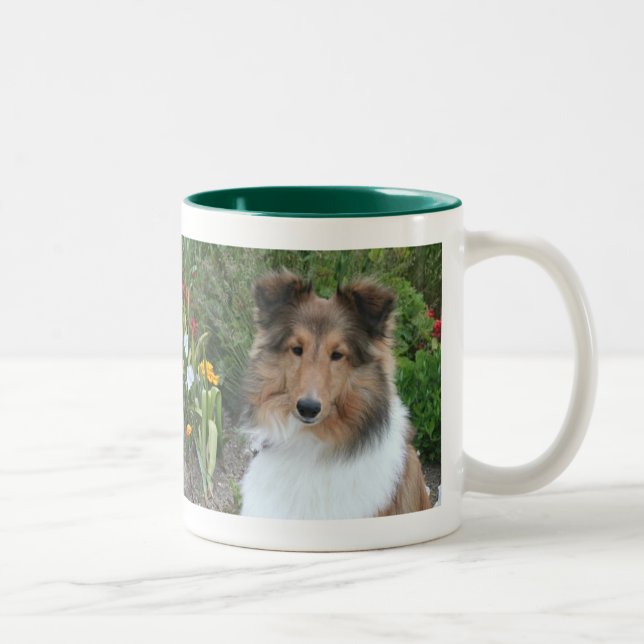 Summer Sheltie Mug (Right)