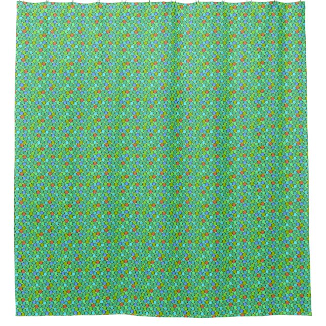 Summer Shimmer Shower Curtain (Front)