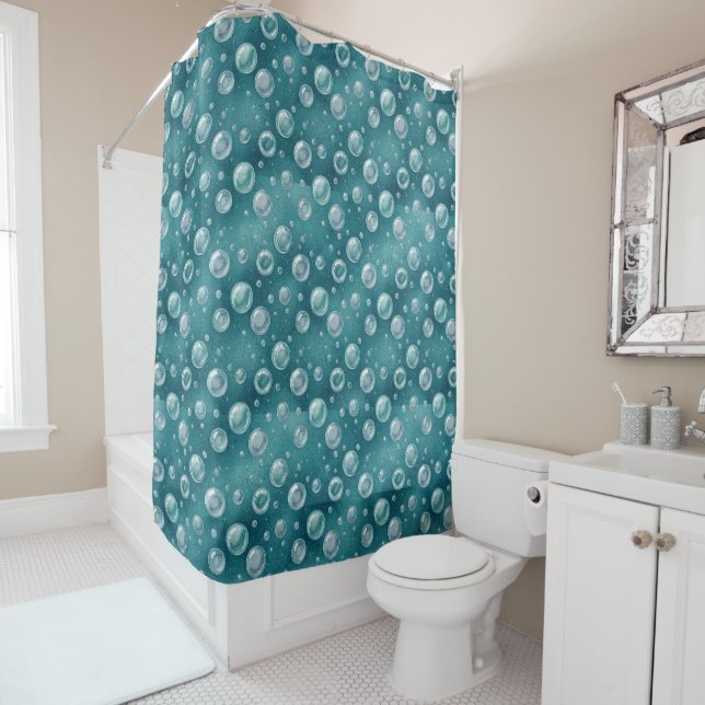 Summer Shower Curtain (In Situ)