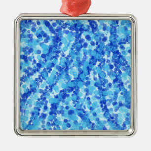 Summer Shower Metal Ornament