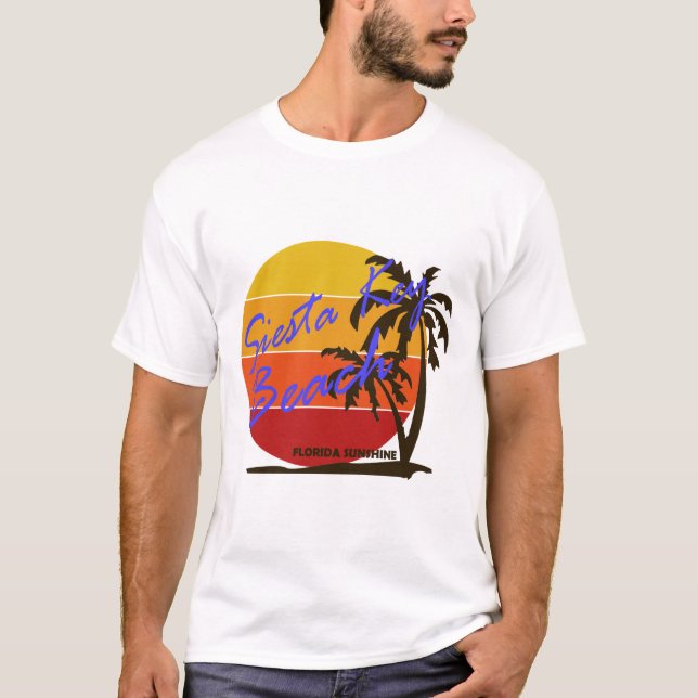Summer siesta key- florida  T-Shirt (Front)