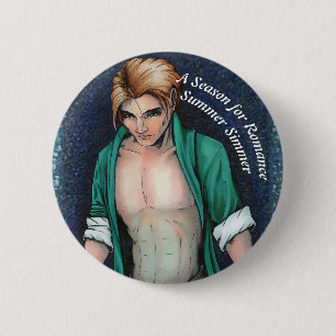 Summer Simmer Mage 2 Inch Round Button