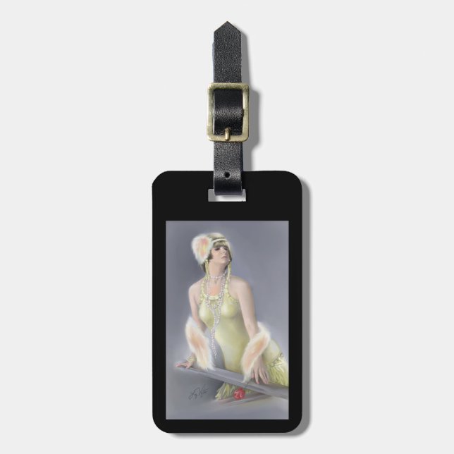 Summer Siren Luggage Tag (Front Vertical)