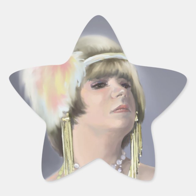 Summer Siren Star Sticker (Front)