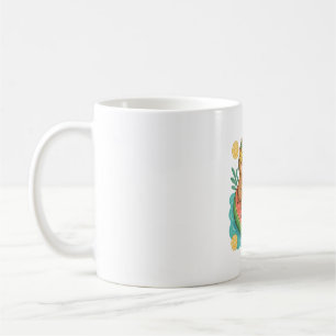 Summer Sloth Pool Float Coffee Mug
