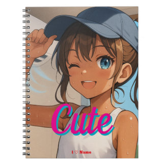 Summer Smile Girl Notebook