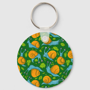 Summer snails keychain