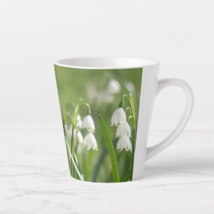 Summer Snowflakes Latte Mug