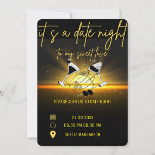 Summer Soiree Invitation, Hand Drawn Drinks Party Invitation