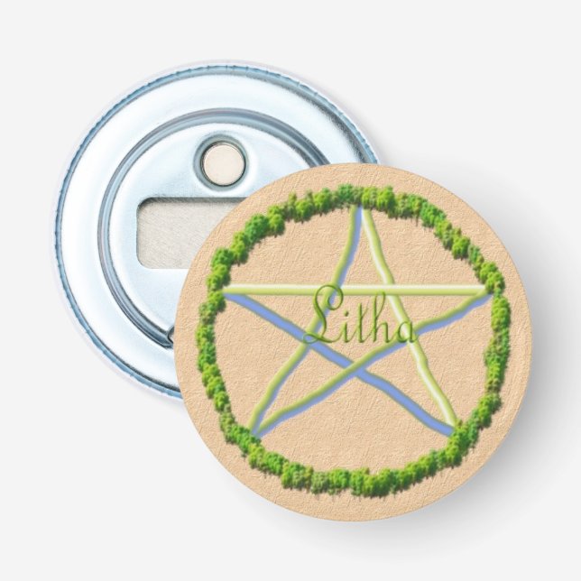 Summer Solstice Bottle Opener (Front)