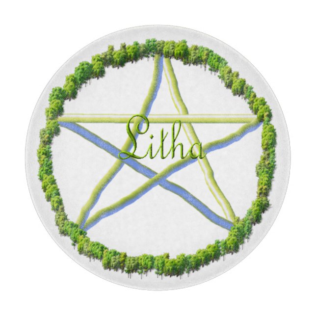 Summer Solstice Cutting Board (Front)