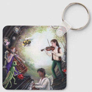 Summer Solstice Fairy Concert Keychain