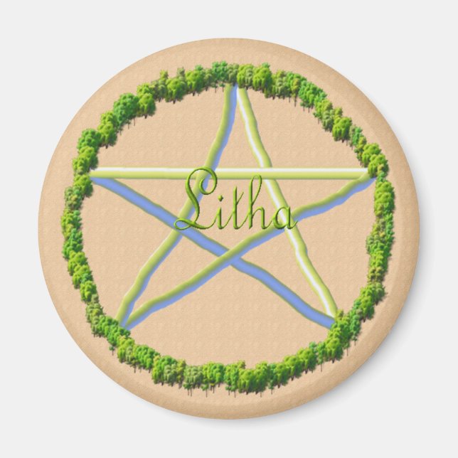 Summer Solstice Magnet (Front)