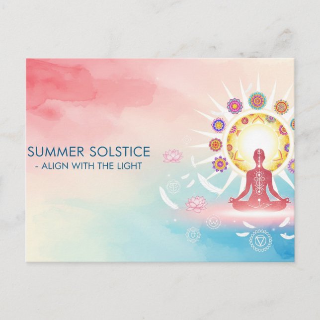  Summer Solstice  Postcard (Front)